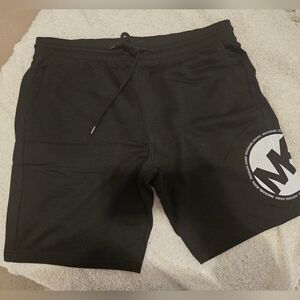 Mens Michael Kors Black Athletic Shorts